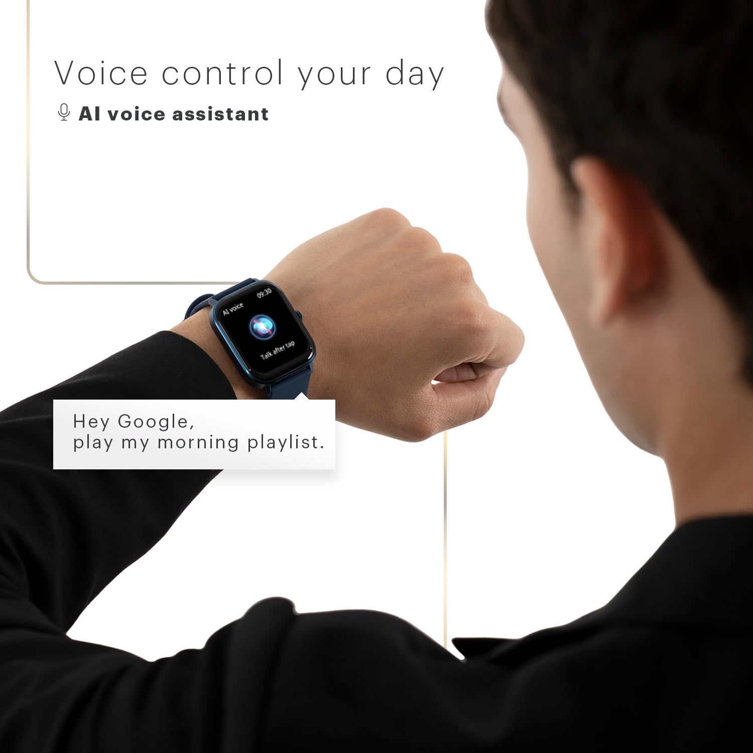 Noise Pulse 2 Pro [New Launch] 1.8" Vibrant Display, Bluetooth Calling Smart Watch for Men &amp; Women, 7 Days Battery Life, Metallic Finish, Built-in Games, Voice Assistance, Health Suite (Elite Black)